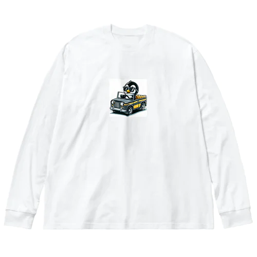 トラックペンギン ビッグシルエットロングスリーブTシャツ