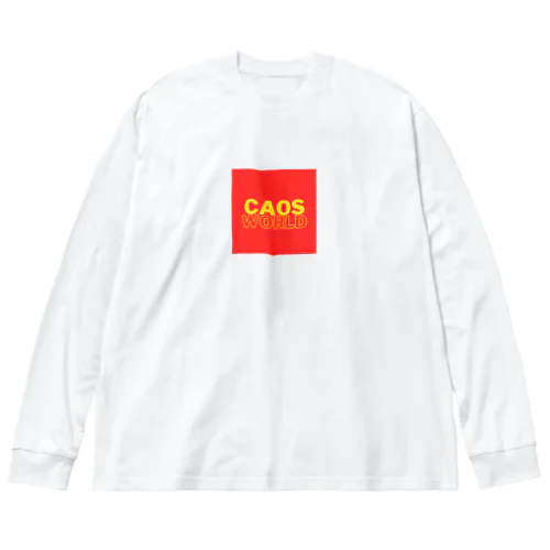 CAOS WORLD-ハチャメチャな世界- ビッグシルエットロングスリーブTシャツ