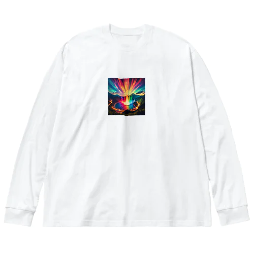 虹の風 Big Long Sleeve T-Shirt