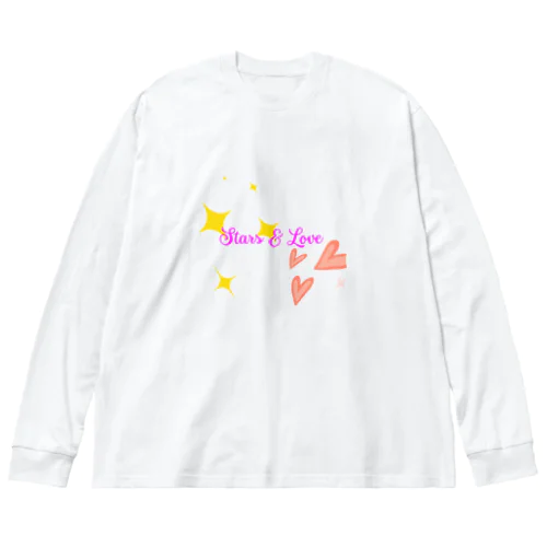 かわいいロゴふちなしver. ビッグシルエットロングスリーブTシャツ