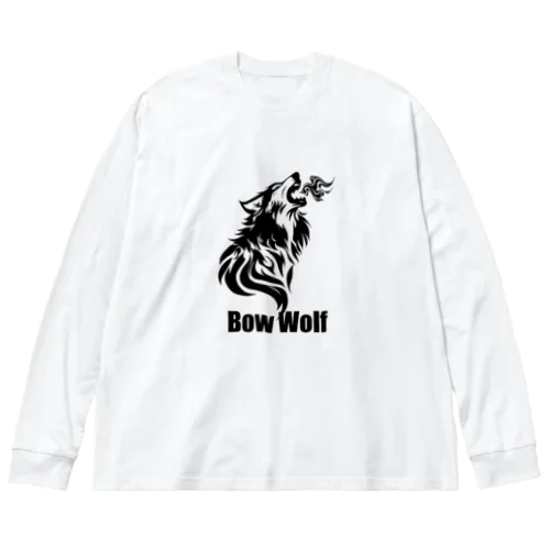 Bow Wolf ビッグシルエットロングスリーブTシャツ