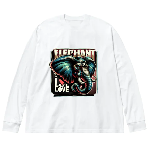 エレファントファイヤー Big Long Sleeve T-Shirt