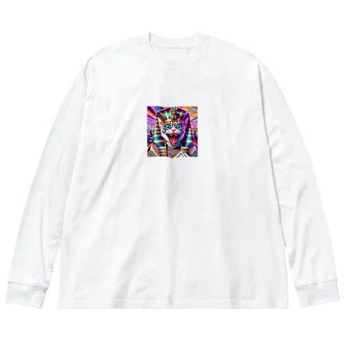 一攫千金猫 Big Long Sleeve T-Shirt