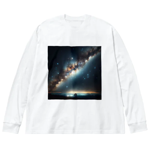 天の川銀河 Big Long Sleeve T-Shirt