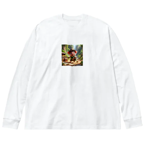 ｐちゃんの冒険 Big Long Sleeve T-Shirt