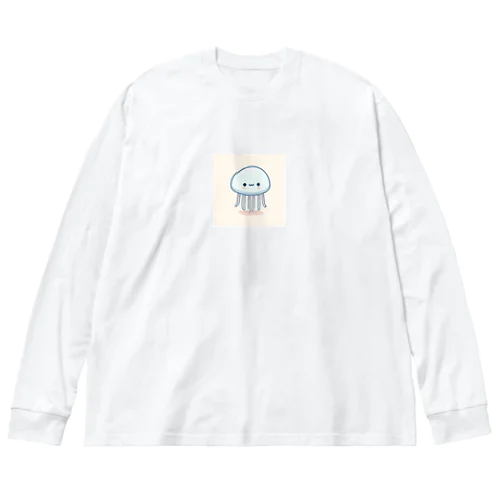 ゆるゆるクラゲちゃん ビッグシルエットロングスリーブTシャツ