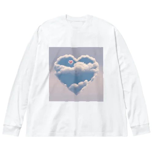 愛の空模様 Big Long Sleeve T-Shirt