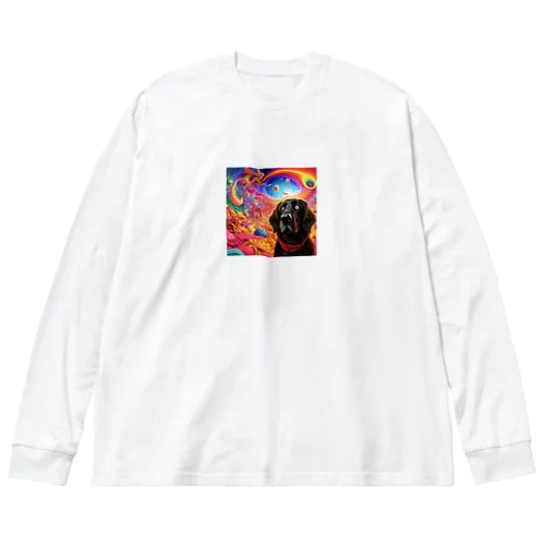 トリップドッグ2 루즈핏 롱 슬리브 티셔츠