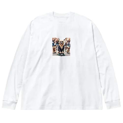 犬のグッズ Big Long Sleeve T-Shirt