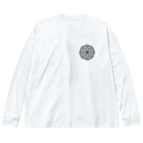 MANDALA •6• (B) Big Long Sleeve T-Shirt