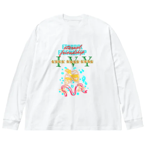 仲間と乾杯 Big Long Sleeve T-Shirt