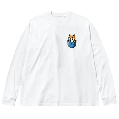 ポケドッグ ビッグシルエットロングスリーブTシャツ