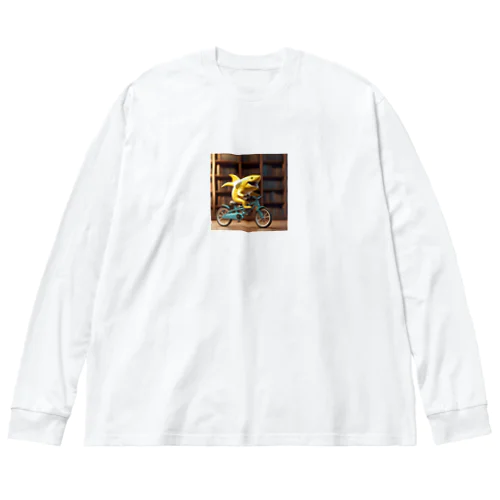 ちゃりしゃーく Big Long Sleeve T-Shirt