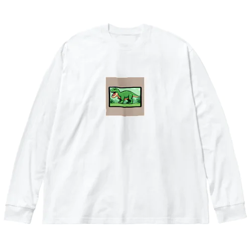 インテリアザウルス Big Long Sleeve T-Shirt