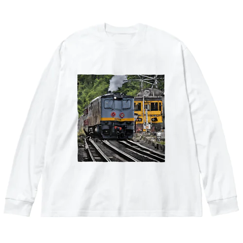 鉄道デザイン　ato ビッグシルエットロングスリーブTシャツ