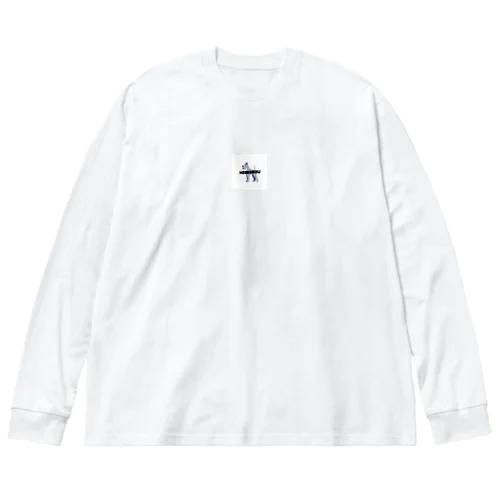 HIGEMESUオリジナルブランド Big Long Sleeve T-Shirt