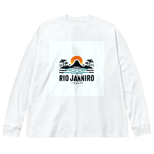 リオデジャネイロ Big Long Sleeve T-Shirt