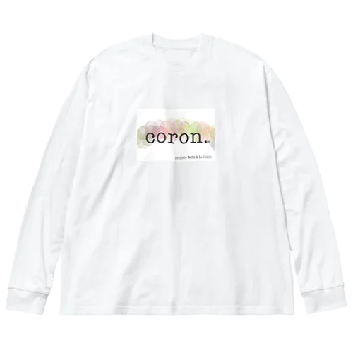 coron.ショップブランドマーク ビッグシルエットロングスリーブTシャツ