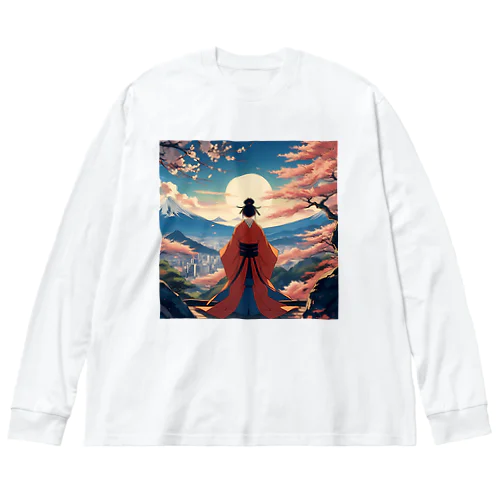 神様の視点 Big Long Sleeve T-Shirt