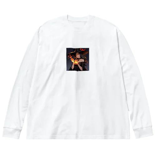 魔女 Big Long Sleeve T-Shirt