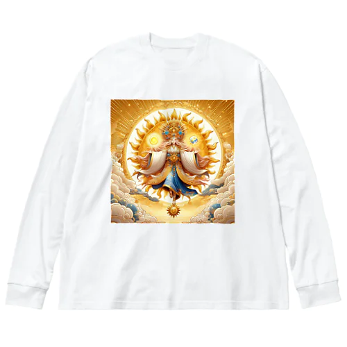 最高神天照大御神II Big Long Sleeve T-Shirt