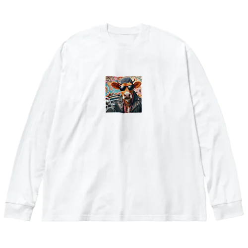 うし先輩 Big Long Sleeve T-Shirt