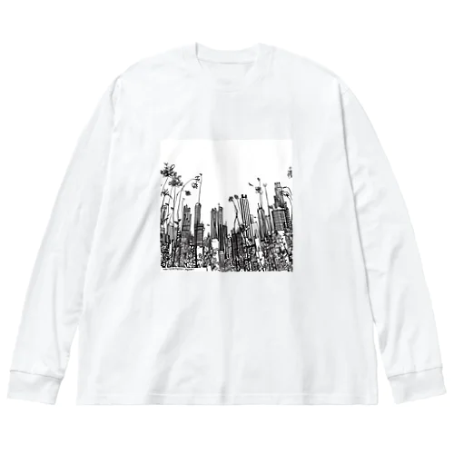 コンクリートジャングル Big Long Sleeve T-Shirt