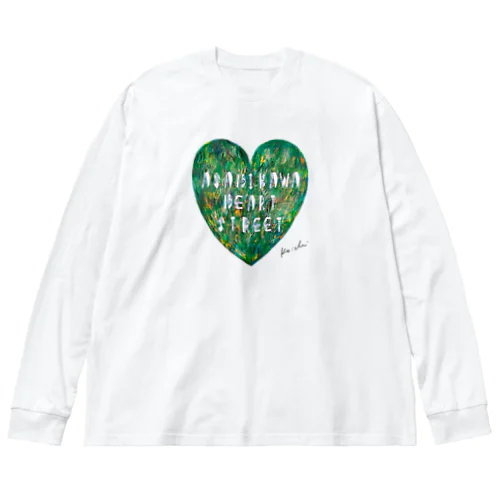 ASAHIKAWA HEART STREET Big Long Sleeve T-Shirt