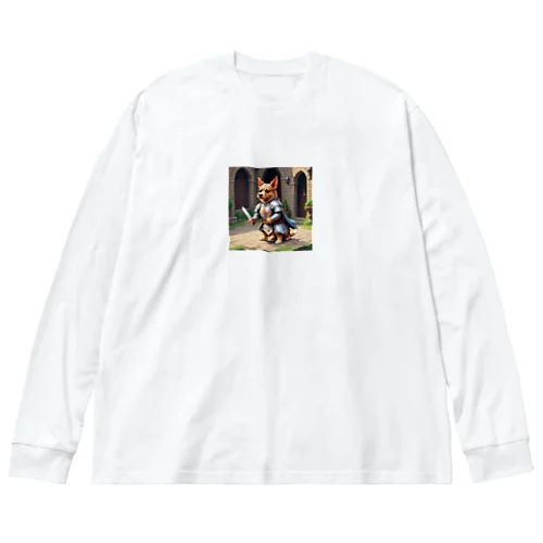 見る者を魅了する勇敢な犬 Big Long Sleeve T-Shirt