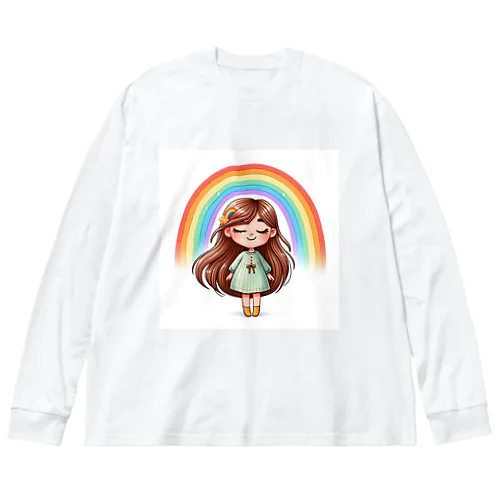 HappyGirl Big Long Sleeve T-Shirt