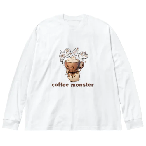 Coffee Monster Java ビッグシルエットロングスリーブTシャツ