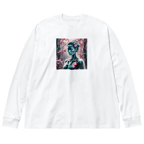 レントゲン妖怪　X女（ばつおんな） Big Long Sleeve T-Shirt