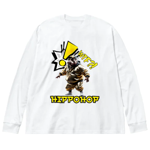 HIPPOHOP⑭ ビッグシルエットロングスリーブTシャツ