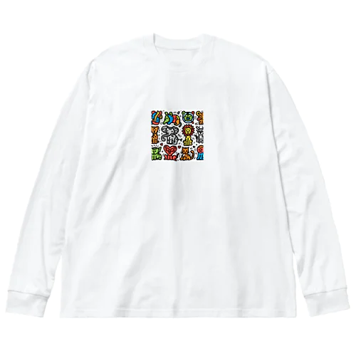 アートタイム ビッグシルエットロングスリーブTシャツ