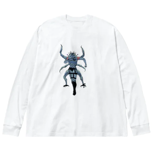 スカラベの悪魔 ビッグシルエットロングスリーブTシャツ