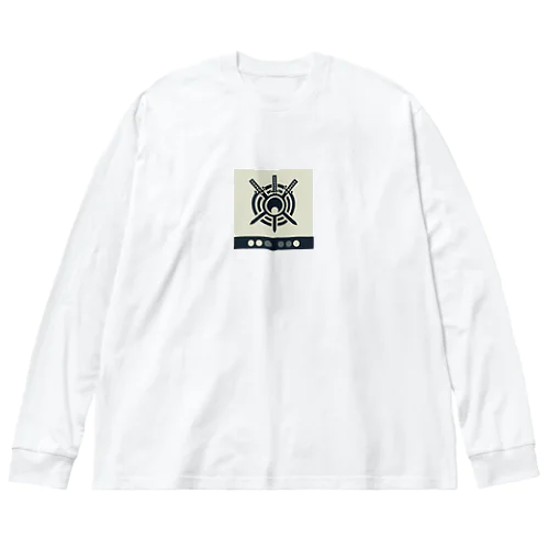 刀 ビッグシルエットロングスリーブTシャツ