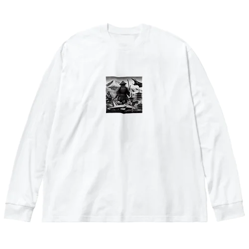 日本文化 ビッグシルエットロングスリーブTシャツ