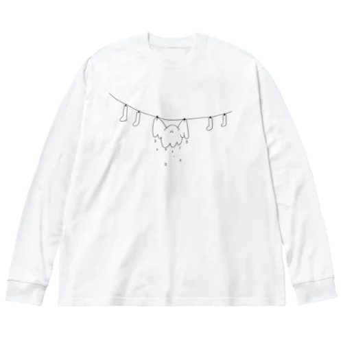 おばけちゃん乾くかな？ Big Long Sleeve T-Shirt