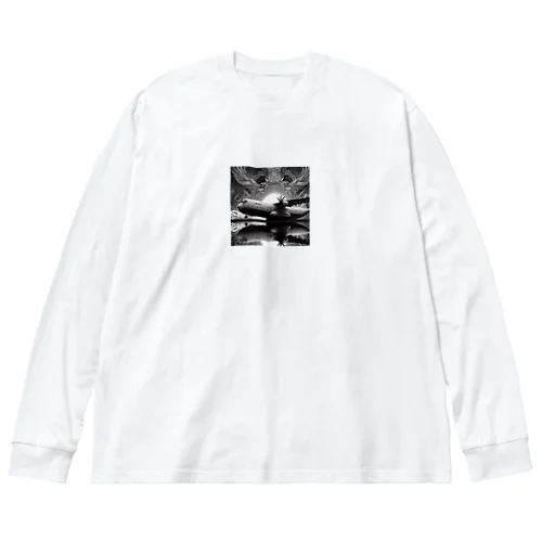 幻想的な貨物機 Big Long Sleeve T-Shirt