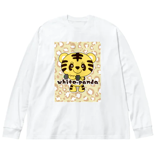 筋トレ好きのとらくん  ビッグシルエットロングスリーブTシャツ