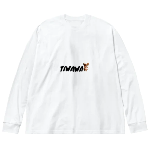 TIWAWA ビッグシルエットロングスリーブTシャツ