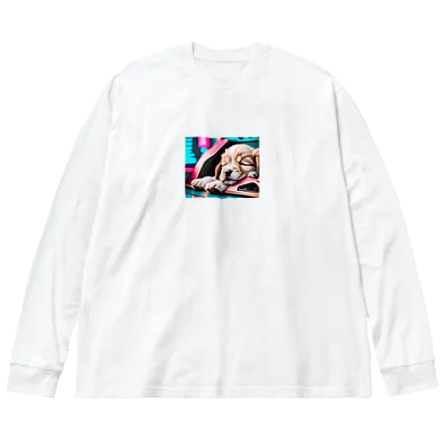 ワンだふる Big Long Sleeve T-Shirt