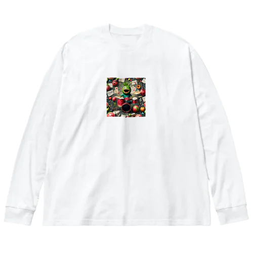 ドラマースイカ Big Long Sleeve T-Shirt