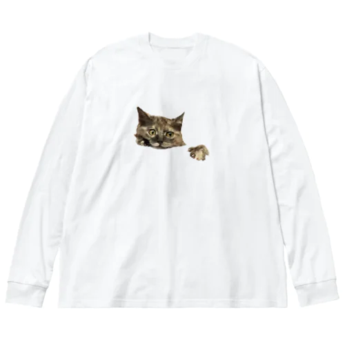 抱きつくまさみちゃん ビッグシルエットロングスリーブTシャツ