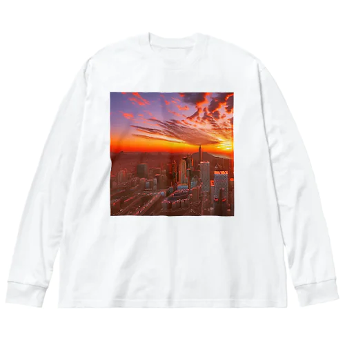 「都会風景」グッズ Big Long Sleeve T-Shirt