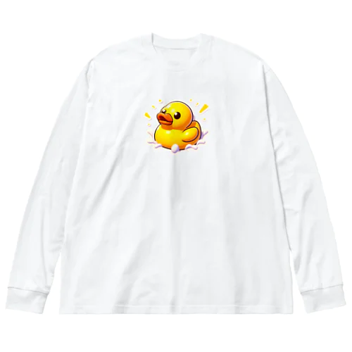 可愛い黄色いアヒル😍 Big Long Sleeve T-Shirt