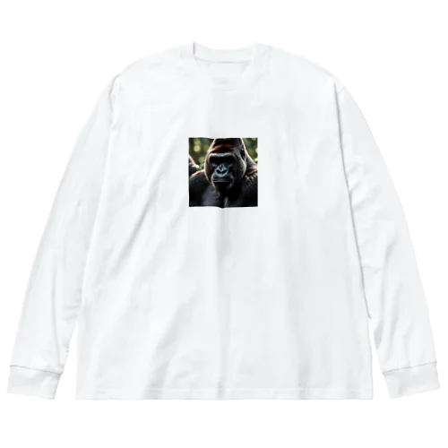 一途なゴリラ Big Long Sleeve T-Shirt