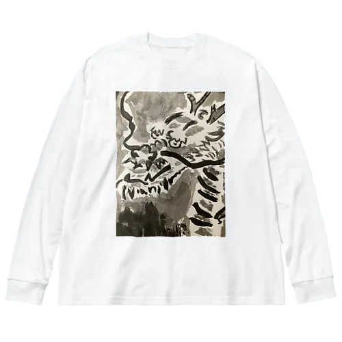 幸運の龍 Big Long Sleeve T-Shirt