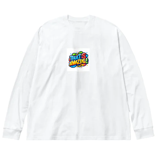 キラキラの瞬間 Big Long Sleeve T-Shirt