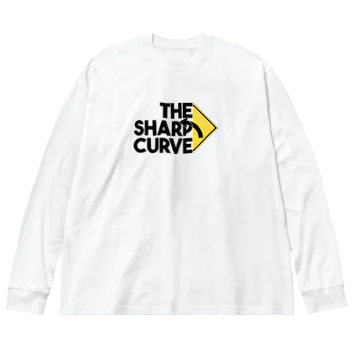 急カーブの注意 Big Long Sleeve T-Shirt